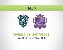 Pronóstico Avispa Sanfrecce (27 septiembre 2025)