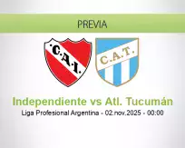 Independiente vs Atl. Tucumán
