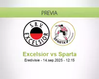 Pronóstico Excelsior Sparta (14 septiembre 2025)