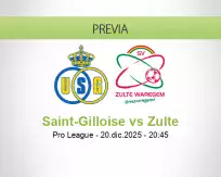 Pronóstico Saint-Gilloise Zulte (20 diciembre 2025)