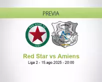 Pronóstico Red Star Amiens (15 agosto 2025)