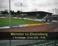 Pronóstico Münster Elversberg (21 diciembre 2025)