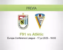 Pronóstico F91 Atlètic (17 julio 2025)