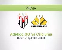 Pronóstico Atlético GO Criciuma (18 julio 2025)