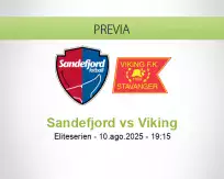 Pronóstico Sandefjord Viking (10 agosto 2025)