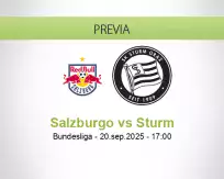 Pronóstico Salzburgo Sturm (20 septiembre 2025)
