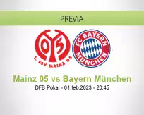 Mainz 05 vs Bayern München