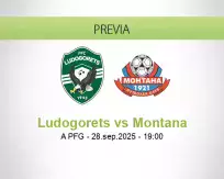 Pronóstico Ludogorets Montana (28 septiembre 2025)