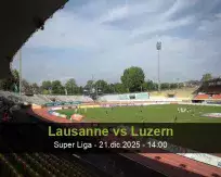 Pronóstico Lausanne Luzern (21 diciembre 2025)