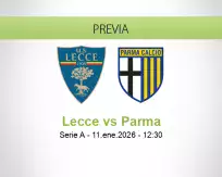 Pronóstico Lecce Parma (11 enero 2026)