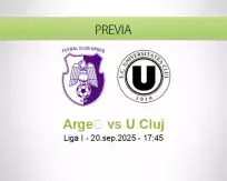 Pronóstico Argeș U Cluj (20 septiembre 2025)