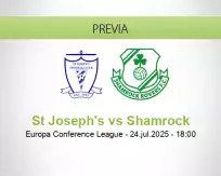 Pronóstico St Joseph's Shamrock (24 julio 2025)