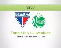 Pronóstico Fortaleza Juventude (04 abril 2026)