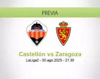 Pronóstico Castellón Zaragoza (30 agosto 2025)