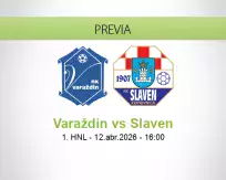 Pronóstico Varaždin Slaven (12 abril 2026)