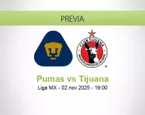 Pumas vs Tijuana