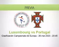 Luxembourg vs Portugal