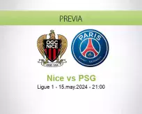 Nice vs PSG