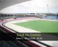 Pronóstico CSA Caxias (07 julio 2025)