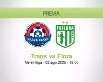 Pronóstico Trans Flora (02 agosto 2025)