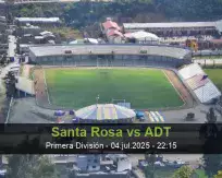 Pronóstico Santa Rosa ADT (04 julio 2025)