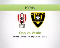 Pronóstico Oss Venlo (16 septiembre 2025)