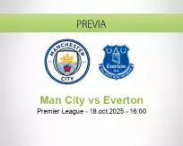 Man City vs Everton