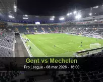 Pronóstico Gent Mechelen (08 marzo 2026)