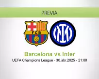 Barcelona vs Inter