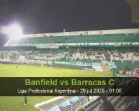 Pronóstico Banfield Barracas C (28 julio 2025)