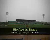 Pronóstico Rio Ave Braga (31 agosto 2025)