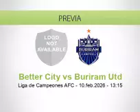 Better City vs Buriram Utd