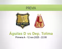 Águilas D vs Dep. Tolima