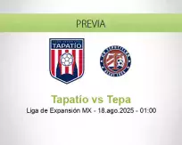 Pronóstico Tapatío Tepa (17 agosto 2025)