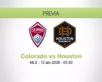 Pronóstico Colorado Houston (11 abril 2026)