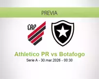 Athletico PR vs Botafogo