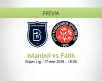 Pronóstico Istanbul Fatih (17 enero 2026)