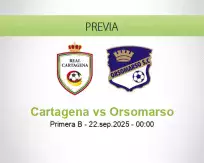 Pronóstico Cartagena Orsomarso (22 septiembre 2025)