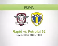 Pronóstico Rapid Petrolul 52 (06 febrero 2026)