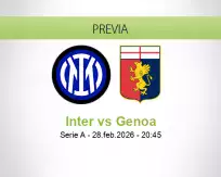 Inter vs Genoa