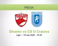 Dinamo vs CS U Craiova