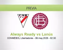 Always Ready vs Lanús