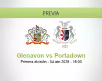 Pronóstico Glenavon Portadown (04 abril 2026)