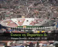 Cusco vs Deportivo G.