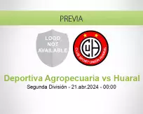 Pronóstico Deportiva Agropecuaria Huaral (20 abril 2024)