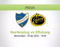 Pronóstico Norrköping Elfsborg (25 abril 2024)