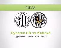 Pronóstico Dynamo CB Králové (26 octubre 2024)