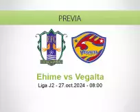 Pronóstico Ehime Vegalta (27 octubre 2024)