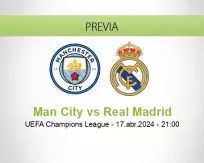Pronóstico Man City Real Madrid (17 abril 2024)