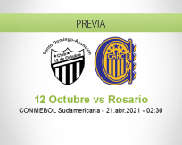 Pronóstico 12 Octubre Rosario (20 abril 2021)